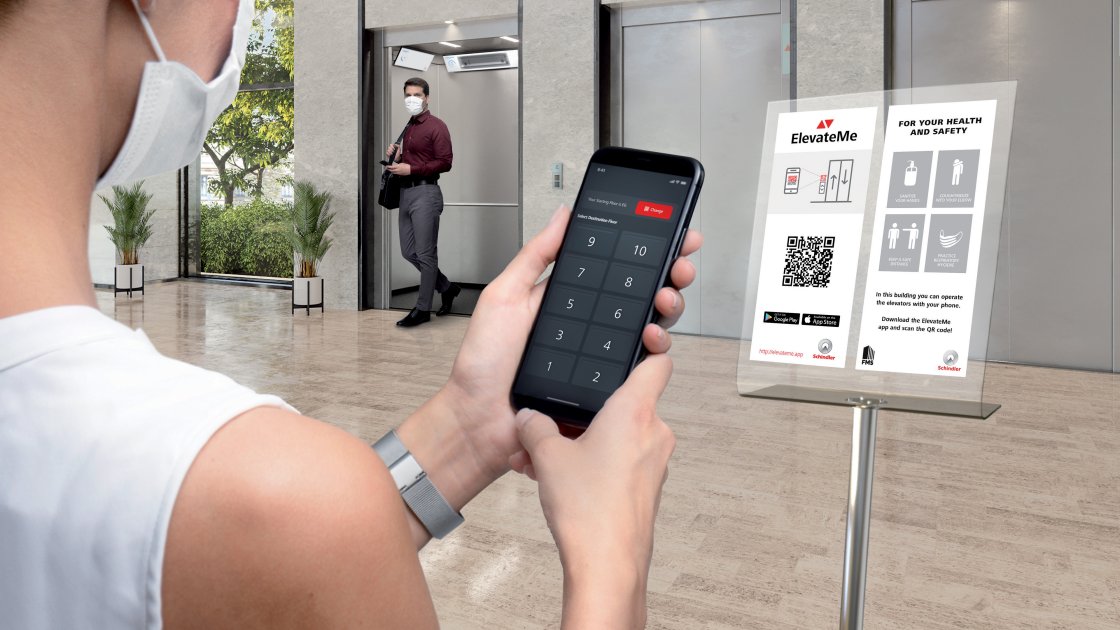 Liften Bedienen met Smartphone | ElevateMe App